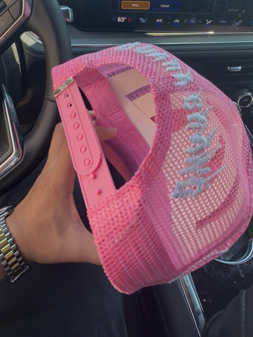 CORONA DE ESPINAS PINK