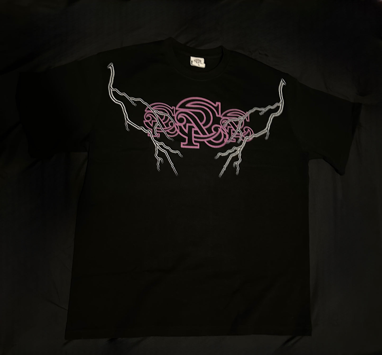 PUPRLE STORM OVERSIZE T SHIRT