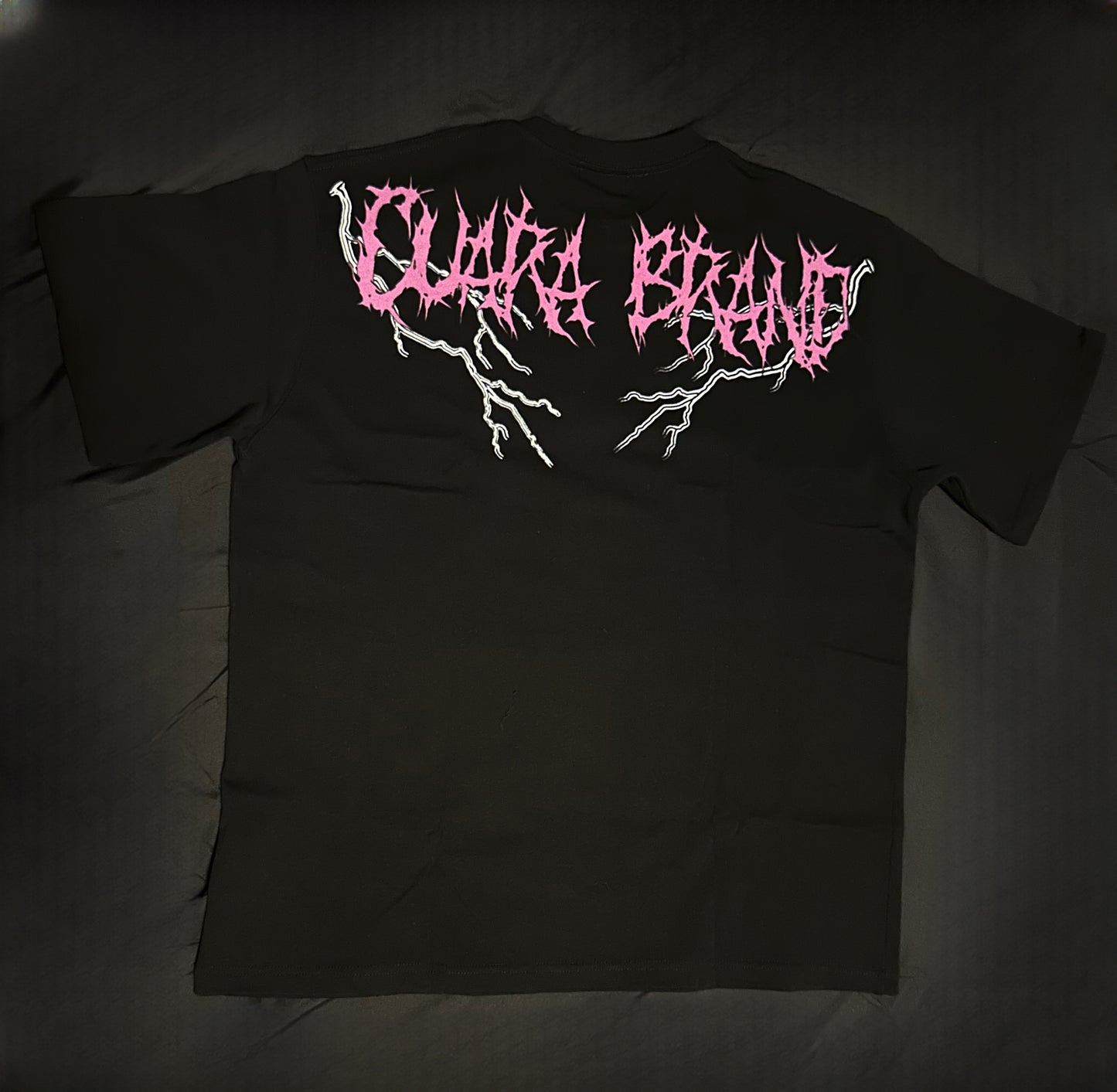 PUPRLE STORM OVERSIZE T SHIRT